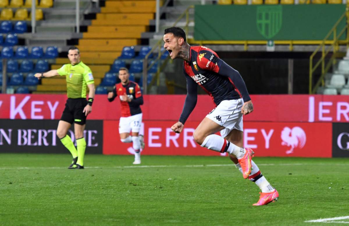 Parma Genoa Scamacca