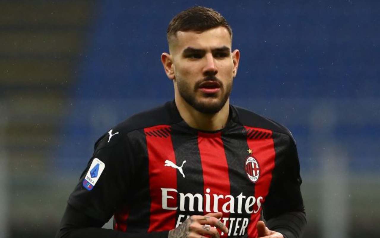 Theo Hernandez Ibrahimovic Bennacer Milan Sassuolo 