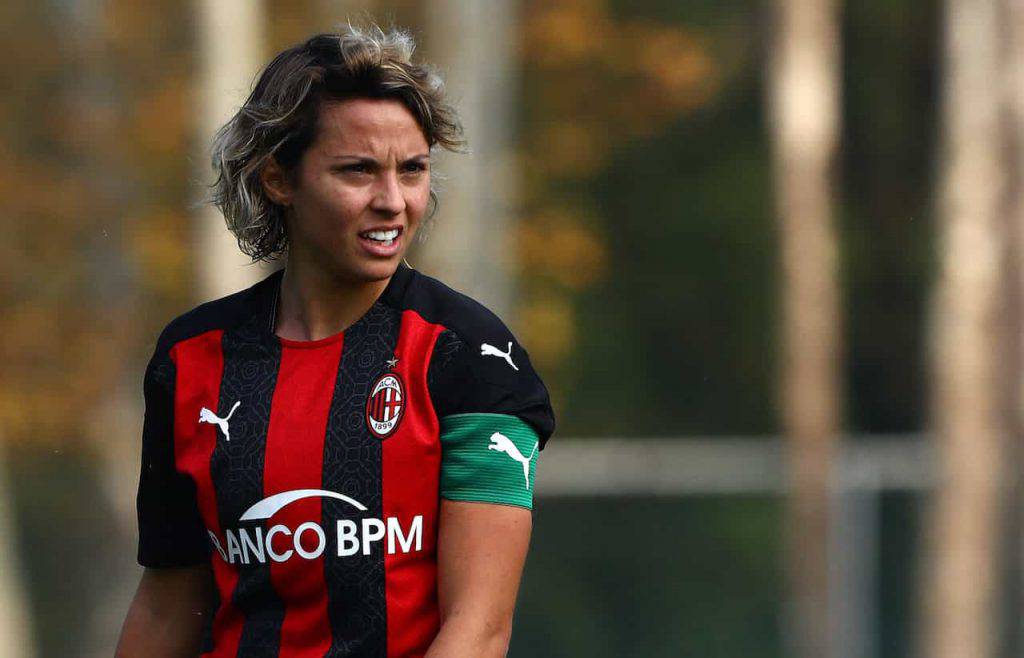 Valentina Giacinti, record per la calciatrice rossonera (Getty Images)