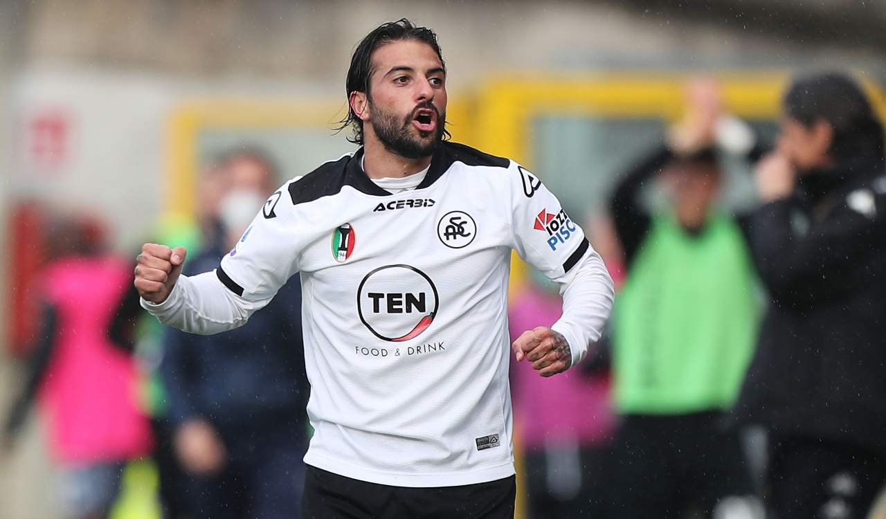 highlights spezia benevento