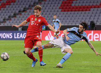 Moviola Bayern Monaco-Lazio, fallo da rigore di Muriqi: analisi