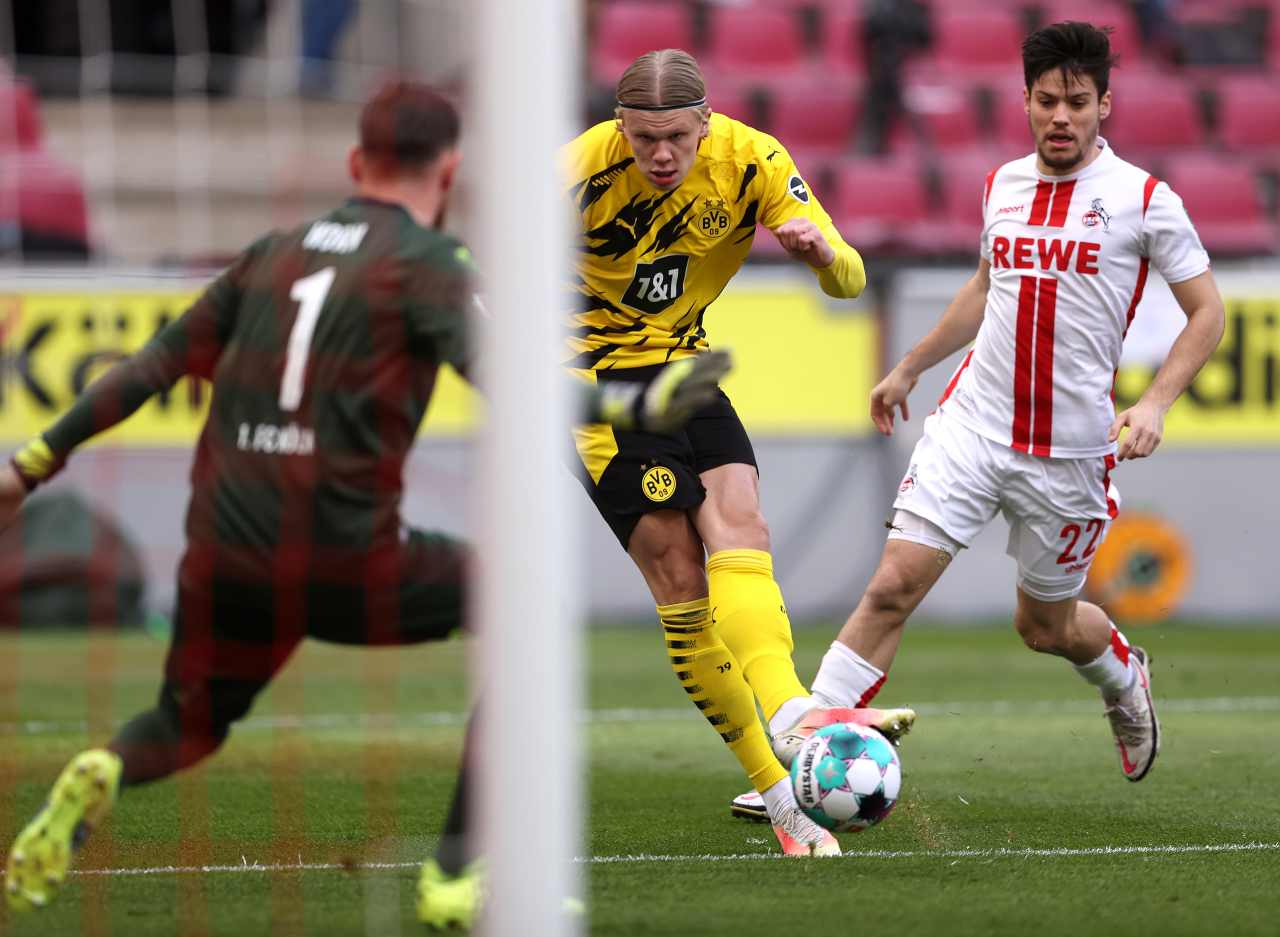 Bundesliga risultati Haaland (foto Getty)