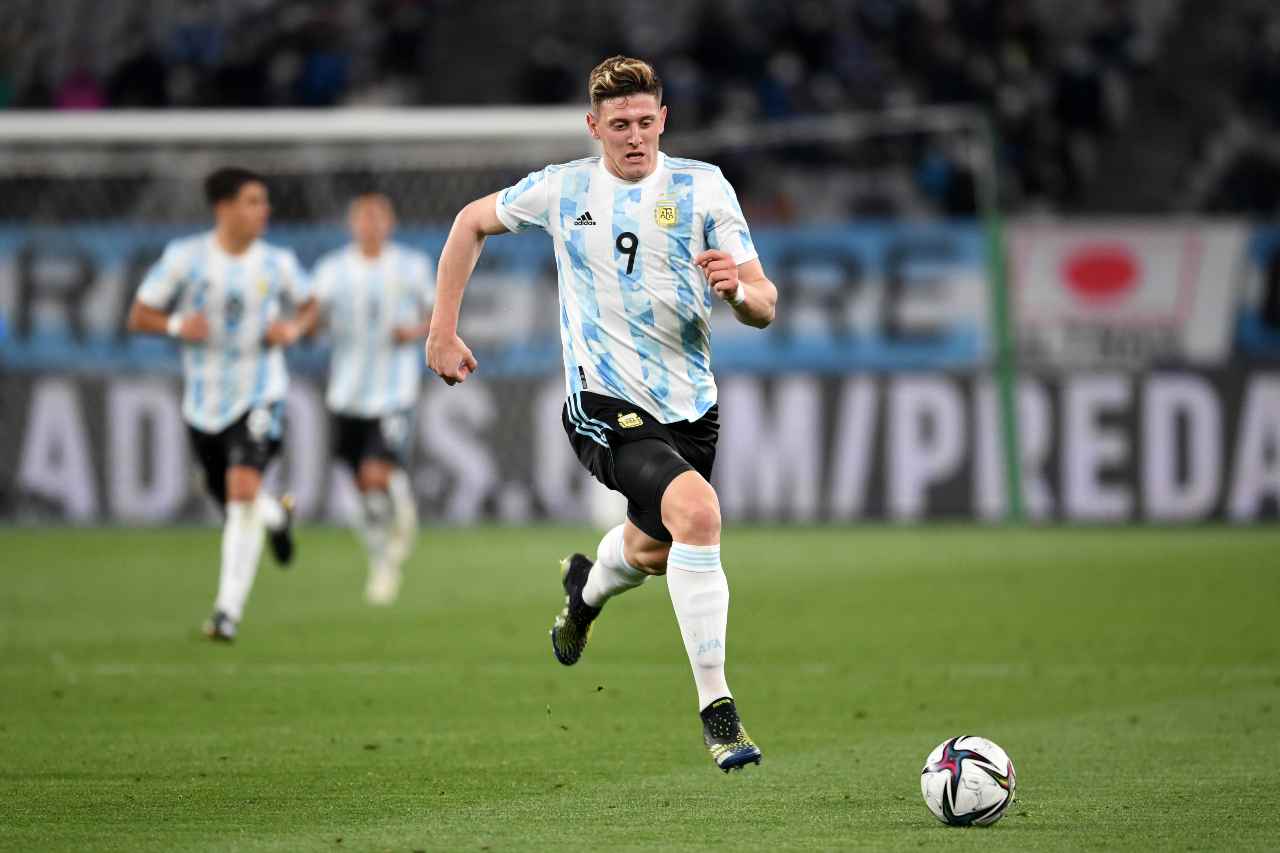 Argentina calcio Gaich, l'attaccante del Benevento in rete con l'U23