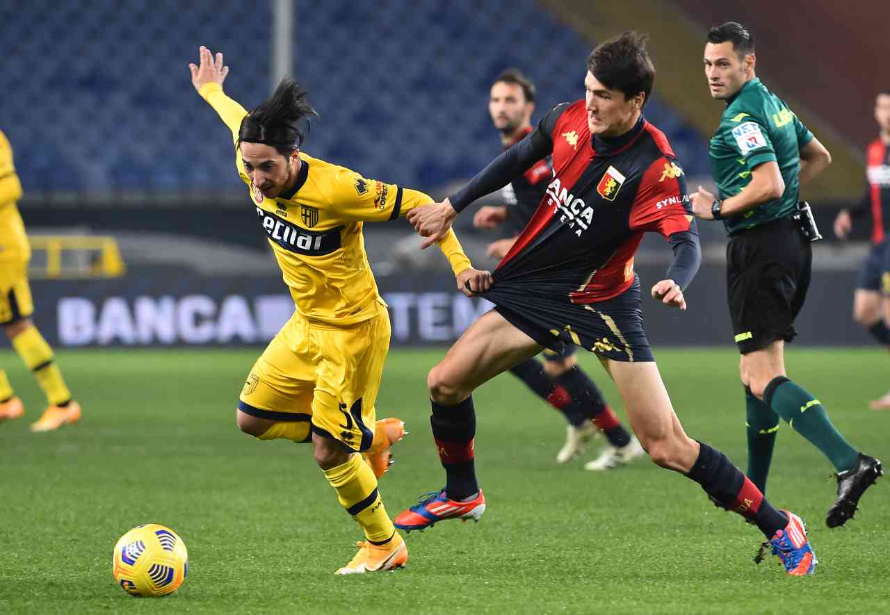 Parma-Genoa, probabili formazioni e statistiche