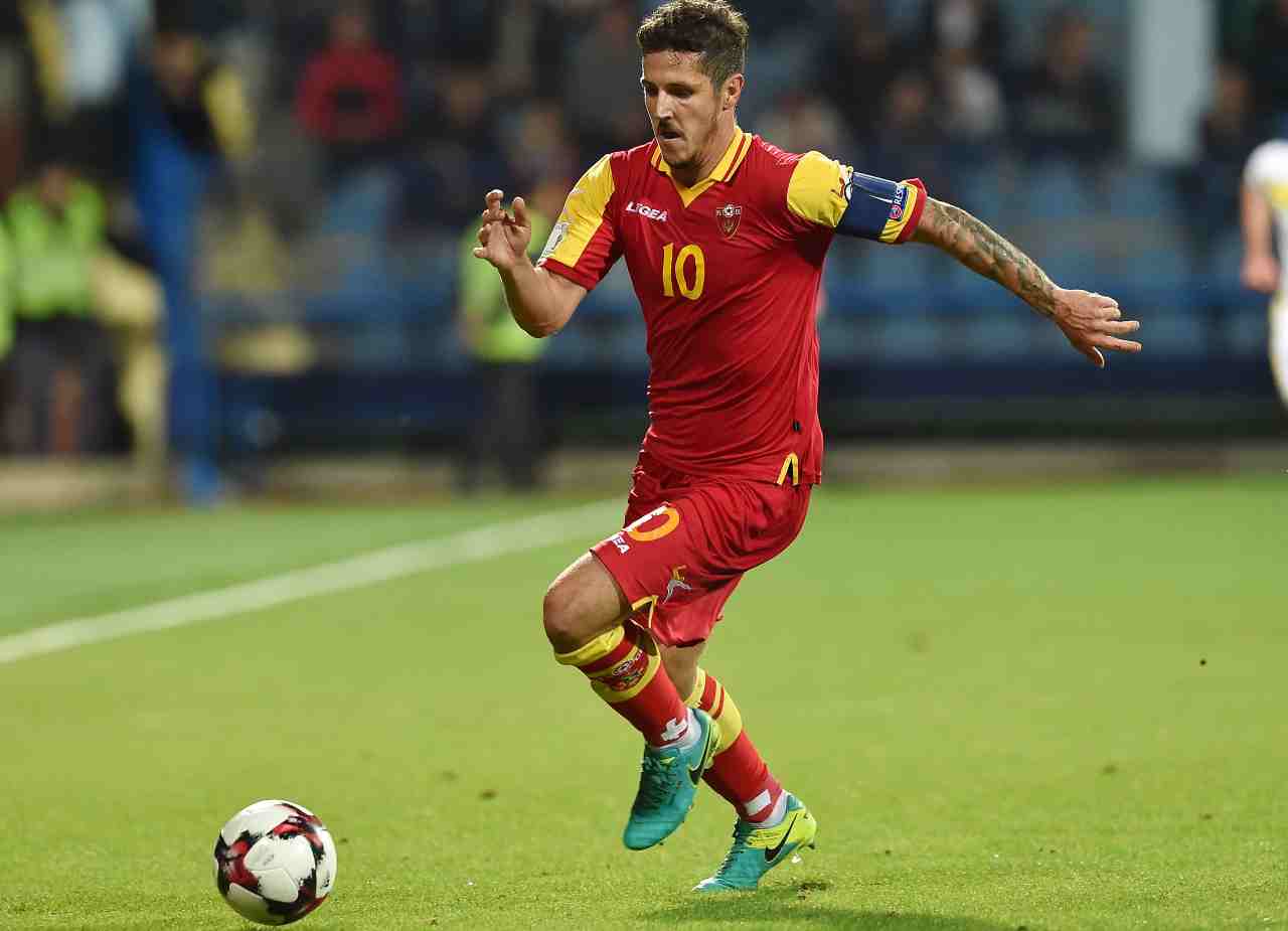 Montenegro Gibilterra Jovetic