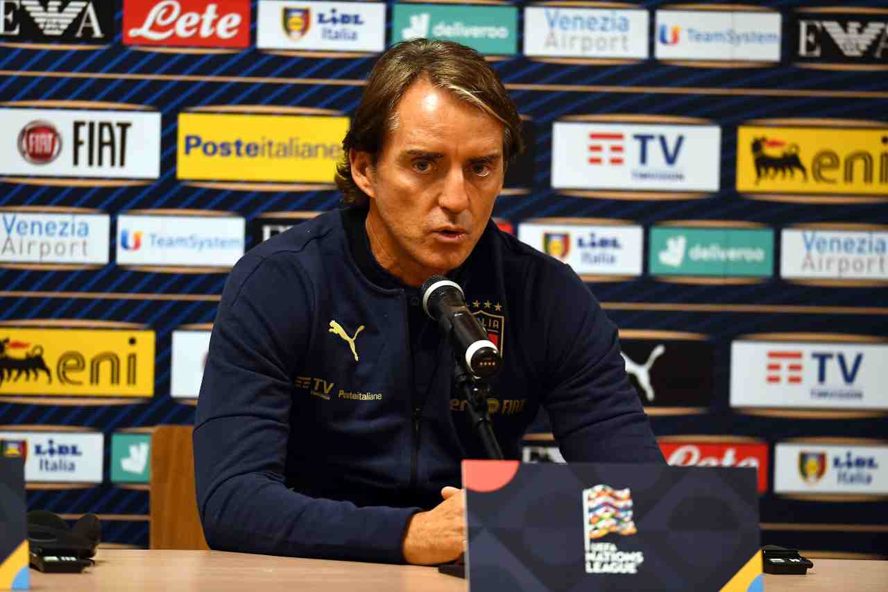 Il ct della nazionale Roberto Mancini(foto Getty)