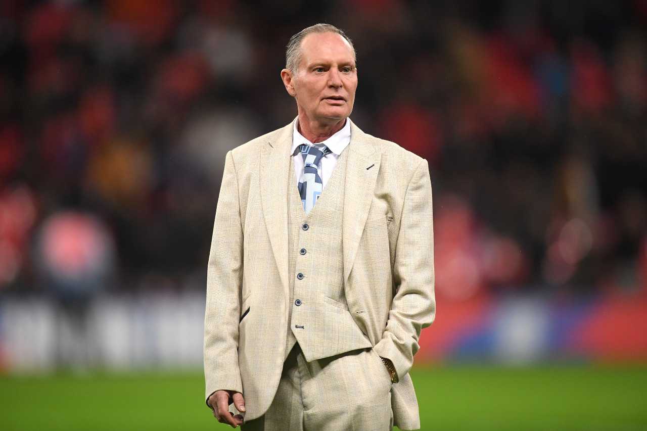 Paul Gascoigne prima dell'Isola dei Famosi (foto Getty)