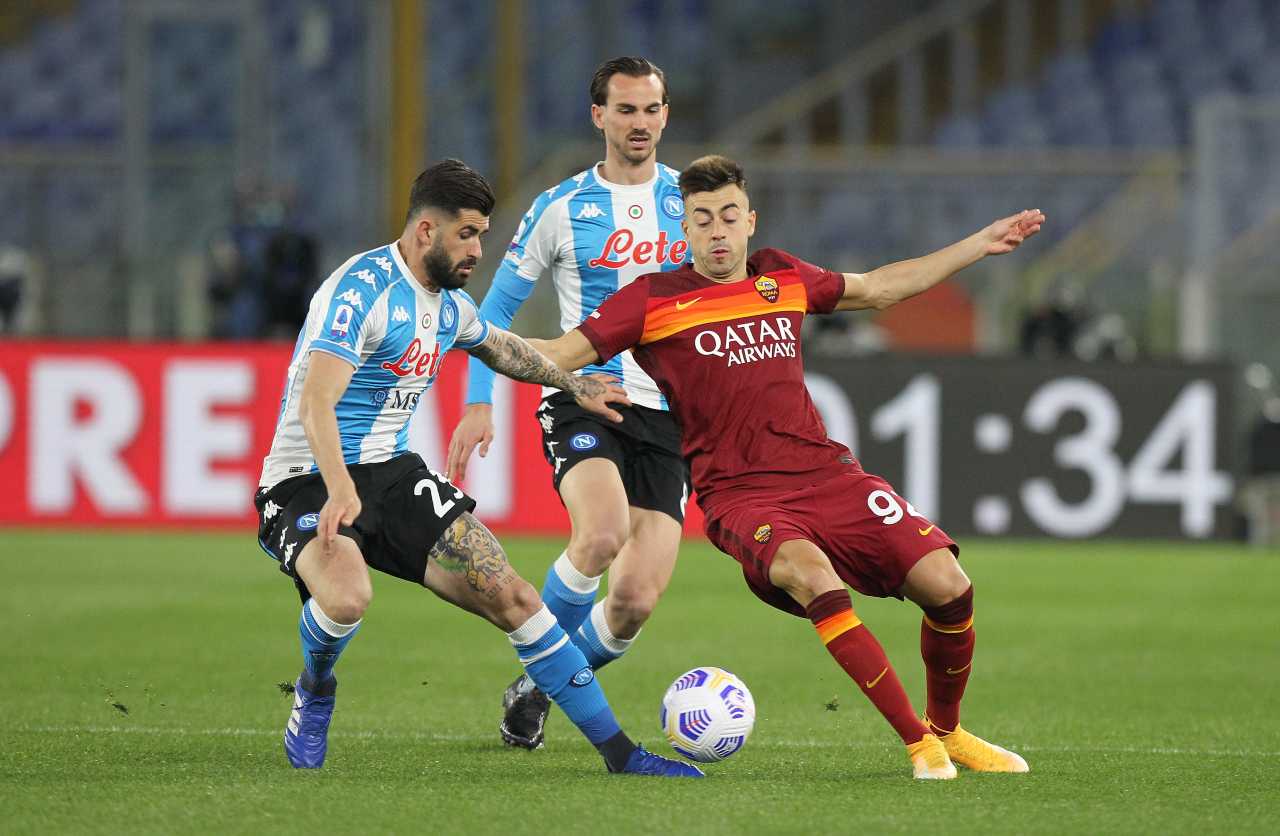 Highlights Roma Napoli (foto Getty)