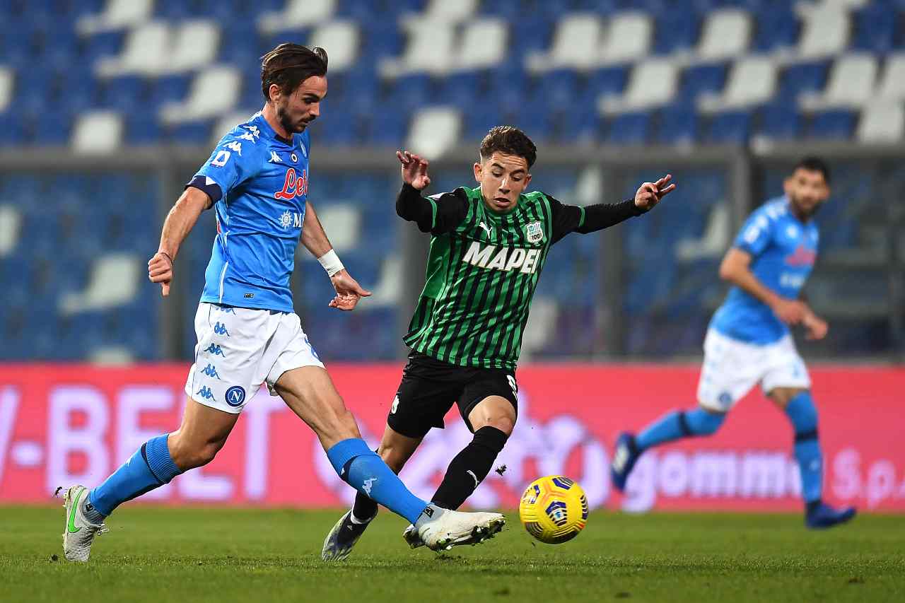 Serie A, highlights Sassuolo-Napoli: il video