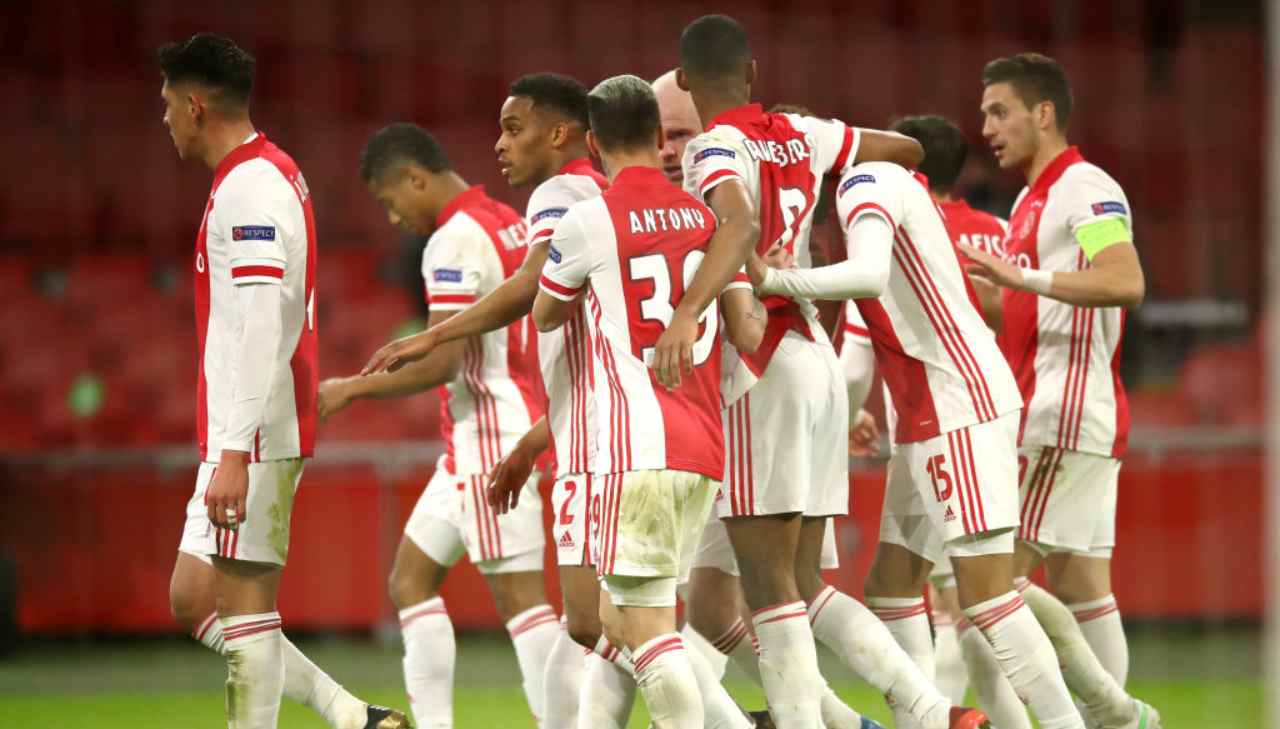 Ajax Utrecht Formazioni