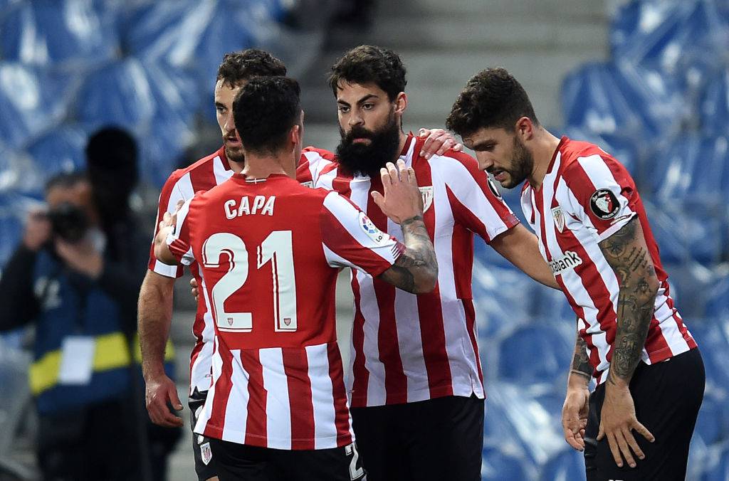 Atletico Bilbao Barcellona formazioni