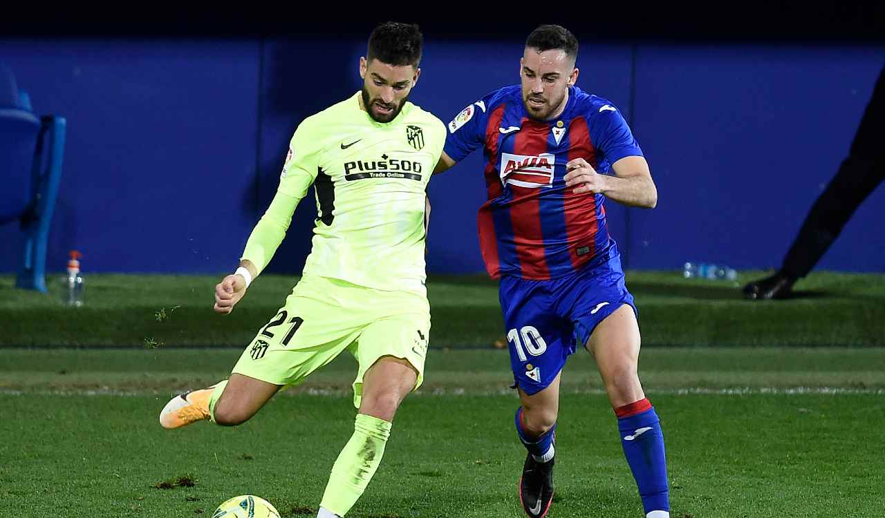 Atletico Madrid Eibar formazioni