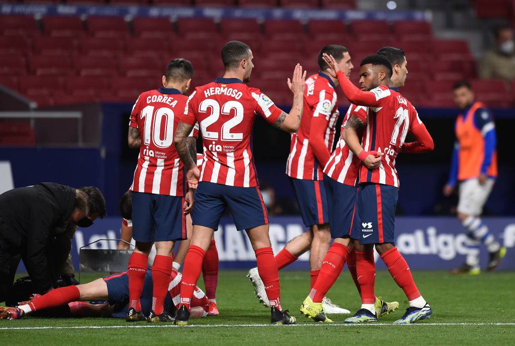 Betis Atletico Madrid formazioni