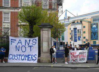 Chelsea Brighton proteste Stamford Bridge (Getty Images)