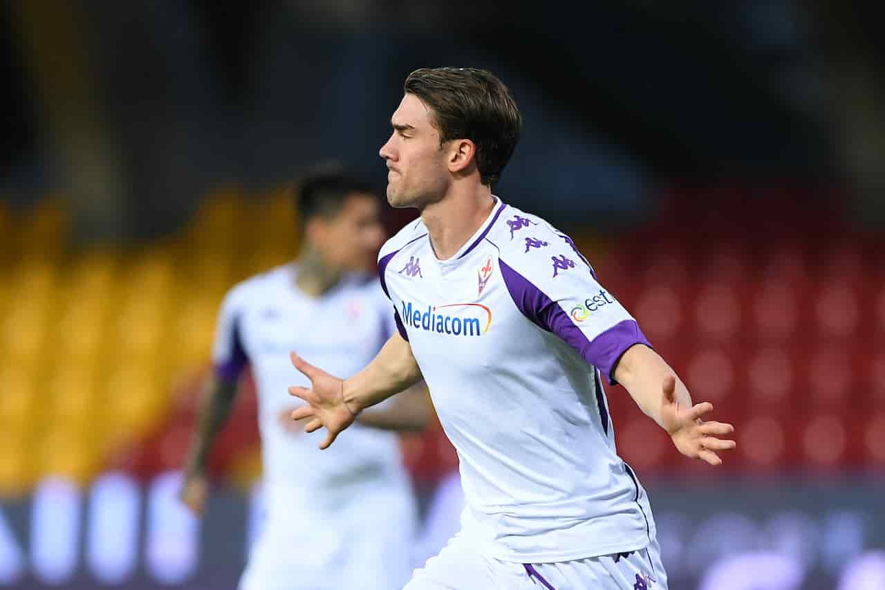 Fiorentina Vlahovic futuro, Joe Barone chiarisce (Getty Images)