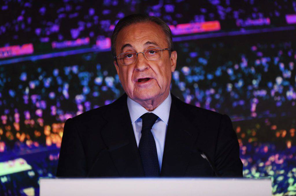 Florentino Perez Superlega europea