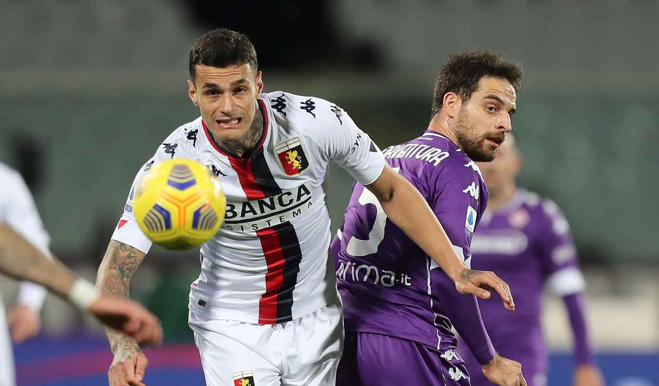 Genoa Fiorentina formazioni