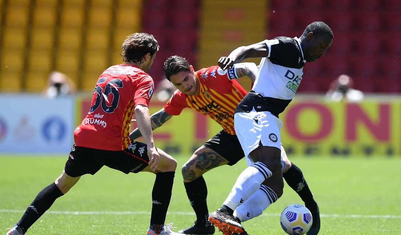 Highlights Benevento Udinese