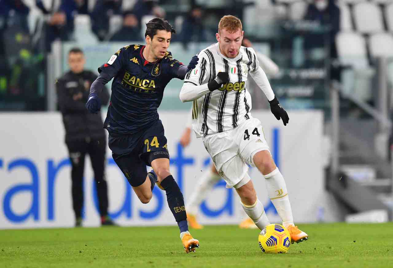 Juventus Genoa Formazioni