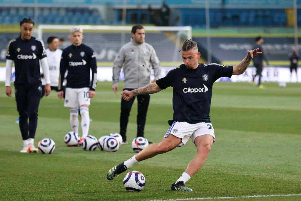 Leeds Liverpool maglia protesta nel riscaldamento (Getty Images)