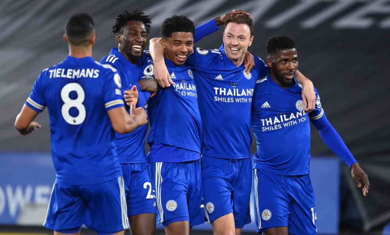 Leicester Crystal Palace formazioni