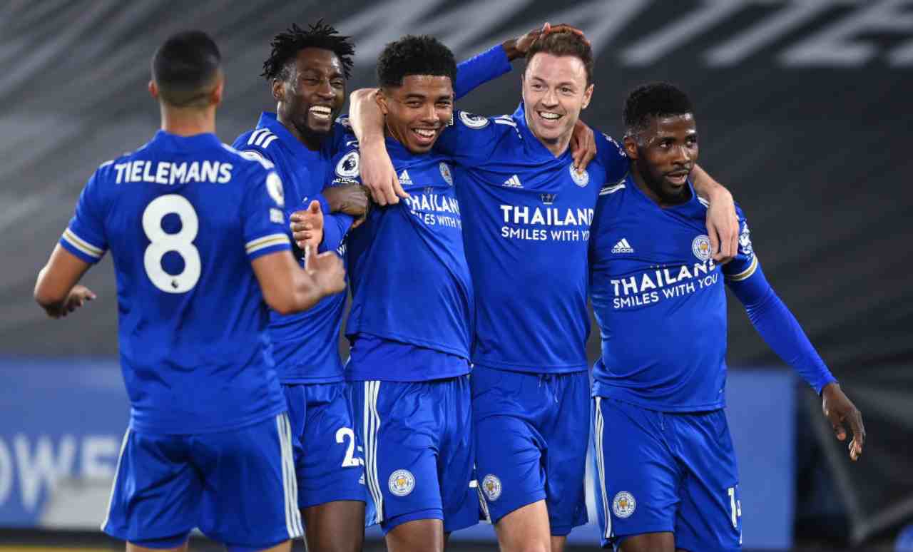 Leicester Crystal Palace formazioni 