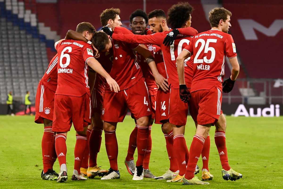 Mainz Bayern Monaco Formazioni