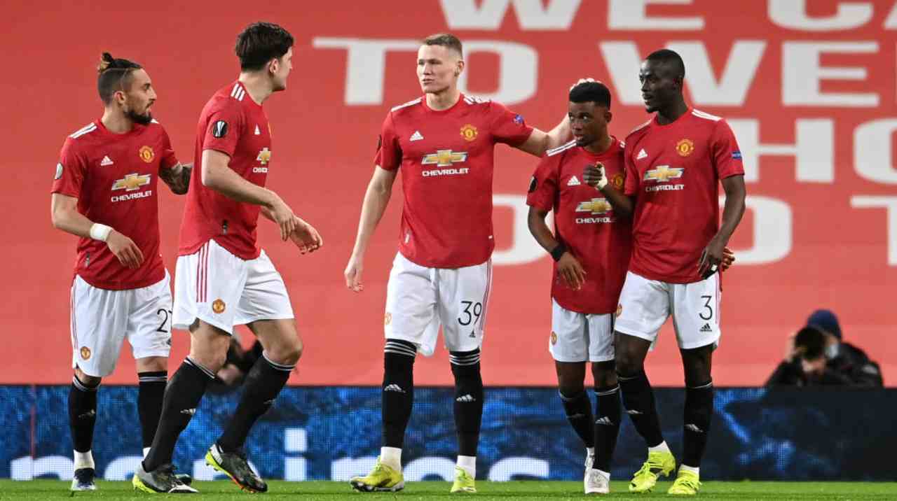 Granada Manchester United formazioni