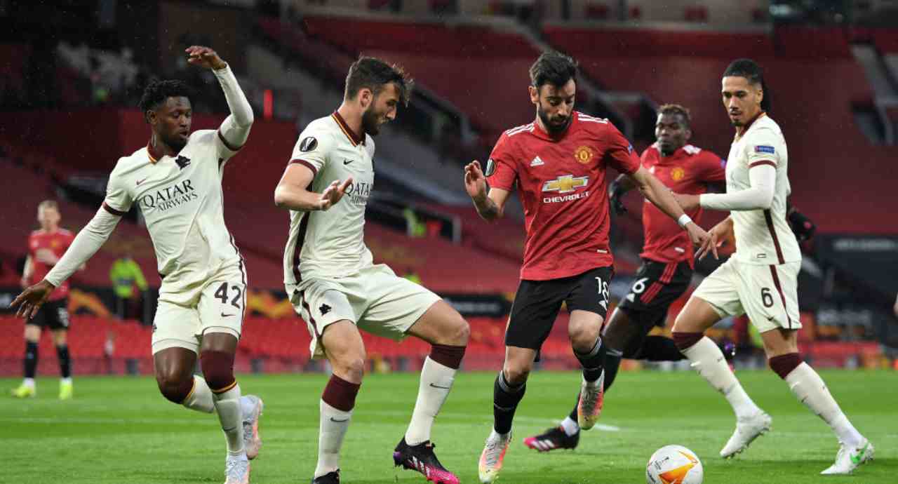 Roma-Manchester United, probabili formazioni e statistiche