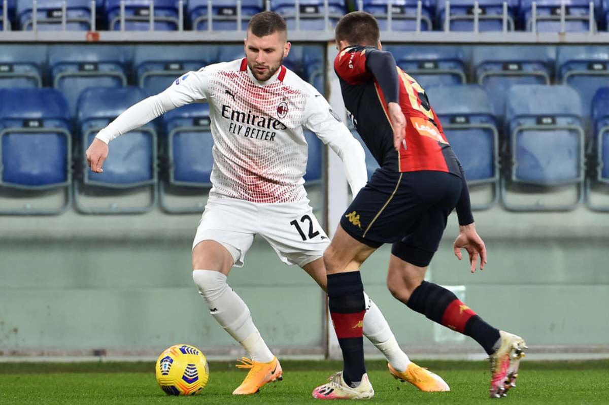 Milan Genoa formazioni