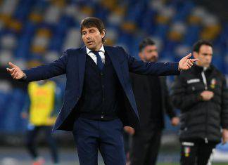 Napoli Inter Conte a fine gara (Getty Images)