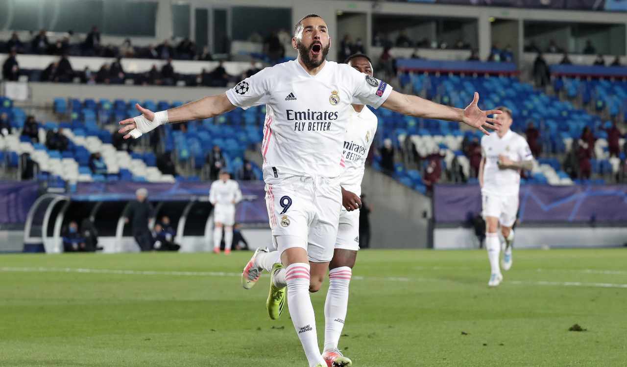 Real Madrid Benzema gol