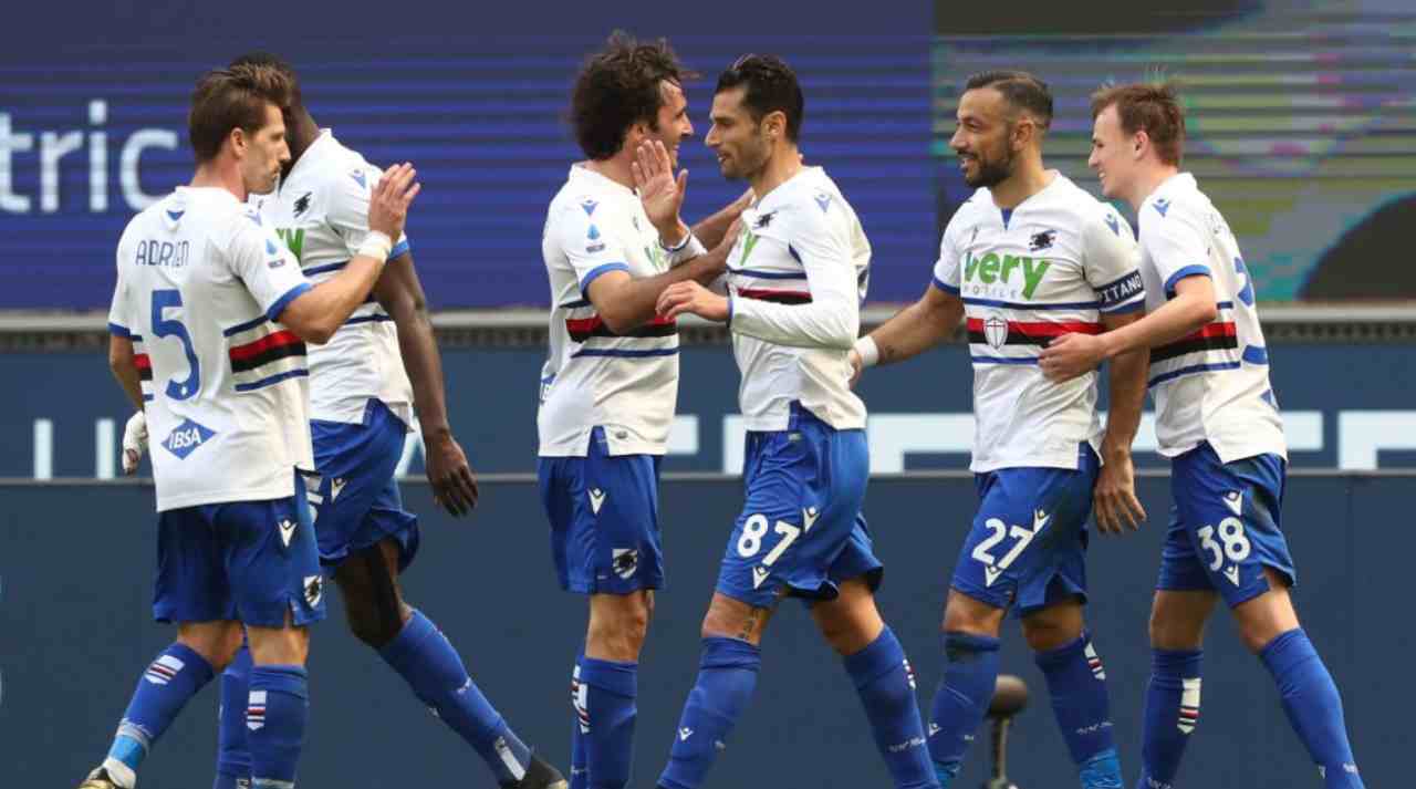 Sampdoria Verona formazioni