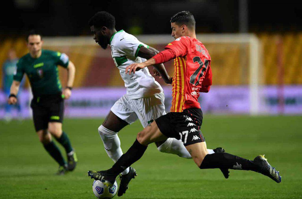 Sintesi Benevento-Sassuolo (Getty Images)