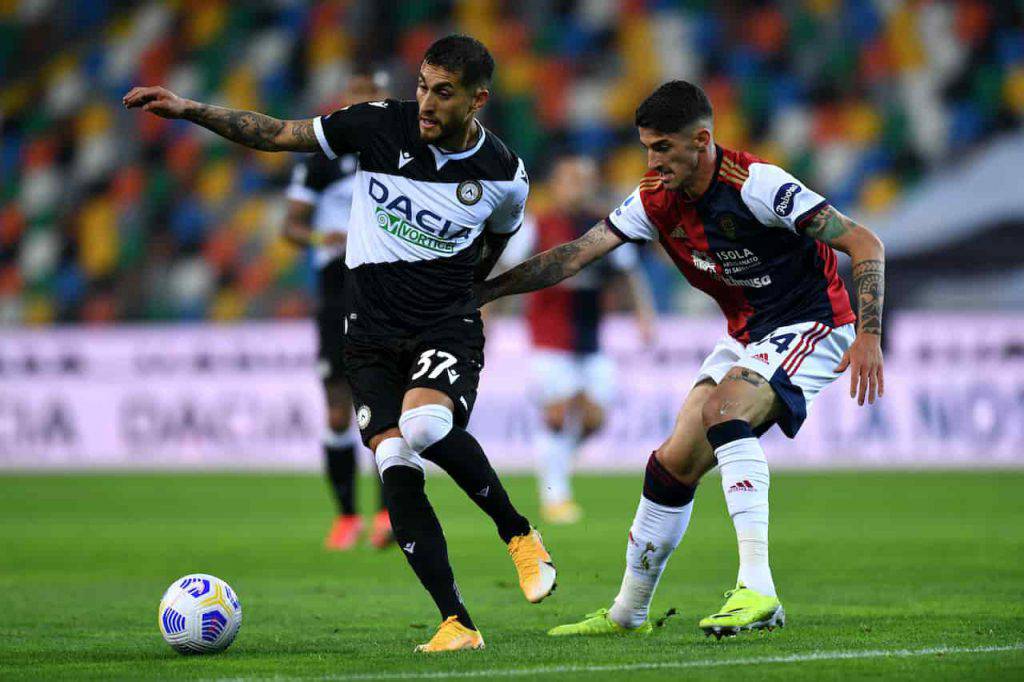 Sintesi Udinese-Cagliari (Getty Images)