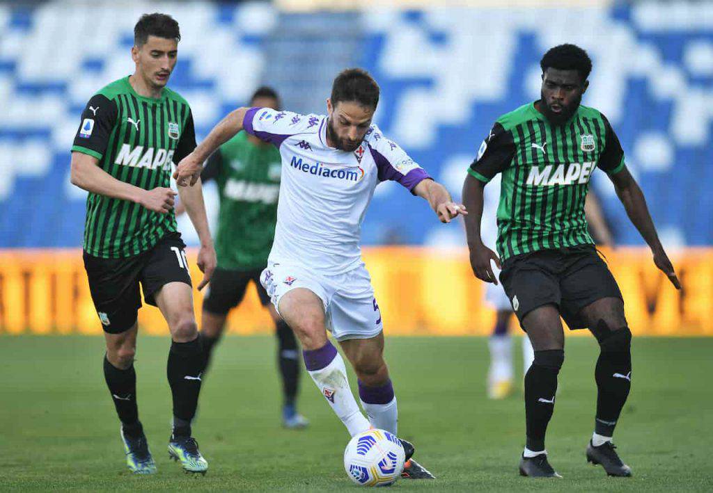 Sintesi Sassuolo-Fiorentina (Getty Images)