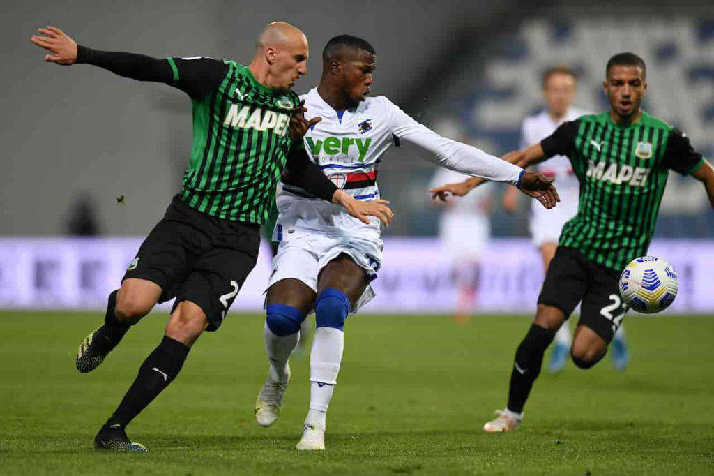 Sintesi Sassuolo Sampdoria (Getty Images)