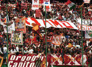 Roma ultras faccia a faccia con la squadra (Getty Images)