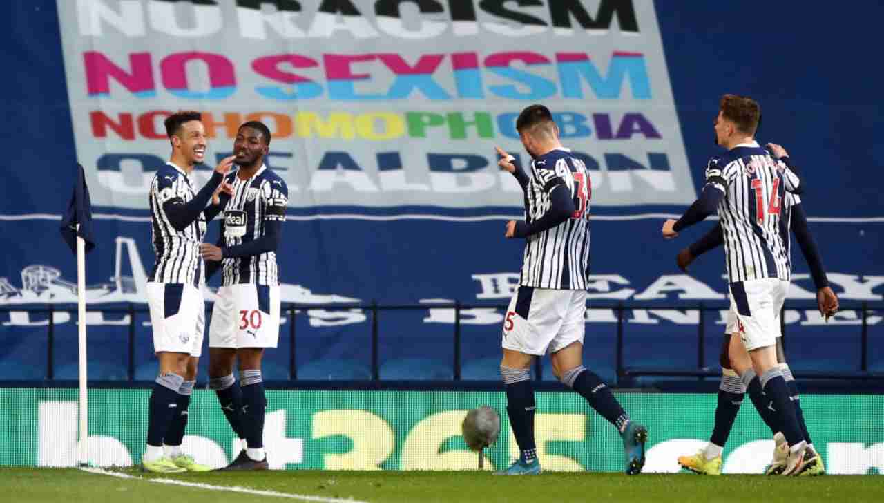 Aston Villa West Bromwich formazioni 