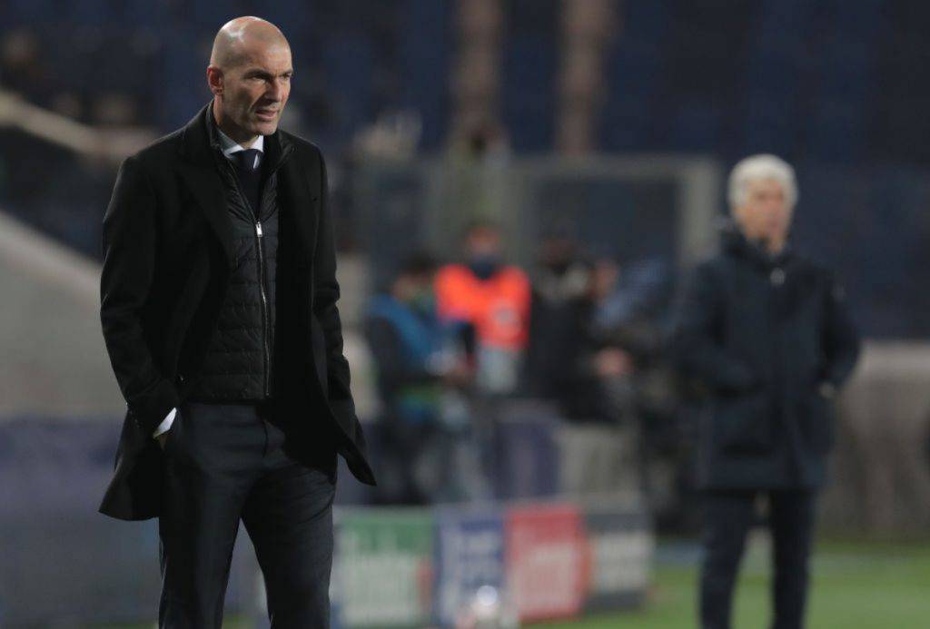 Zidane Atalanta-Real Madrid