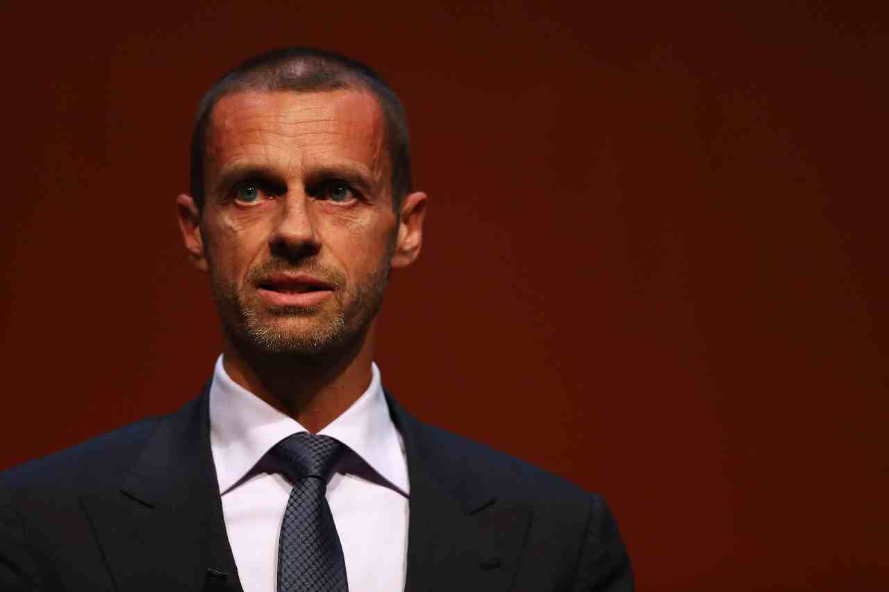 UEFA, il presidente Ceferin