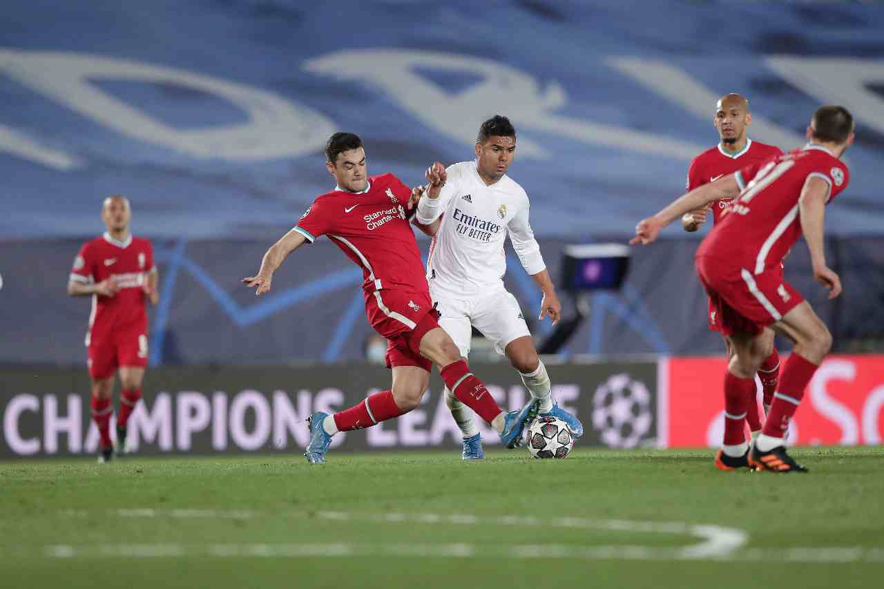 Liverpool Real Madrid formazioni