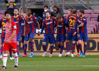Messi fa 750, gol da record: il Barcellona sogna la Liga