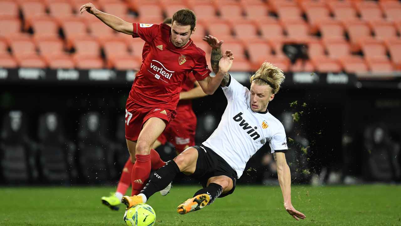 Liga, Osasuna-Valencia probabili formazioni e statistiche