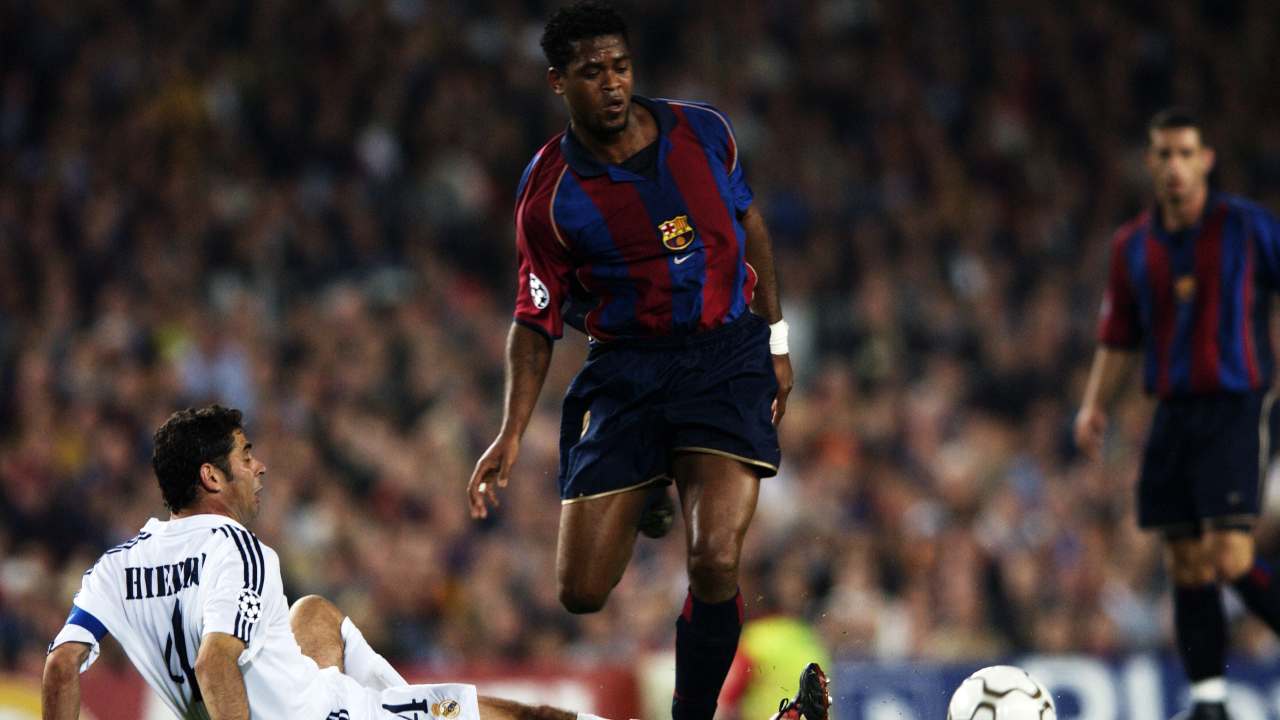 Kluivert e i ricordi di Real Madrid-Barcellona