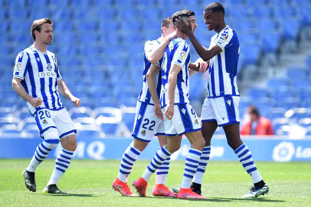 Real Sociedad Celta Vigo formazioni