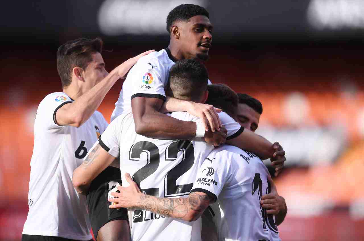 Valencia Alaves formazioni