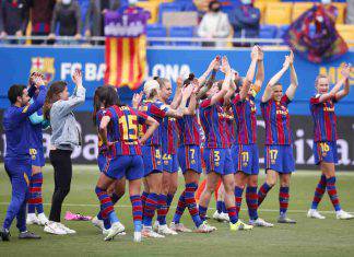 Barcellona Champions League trionfo delle donne (Getty Images)