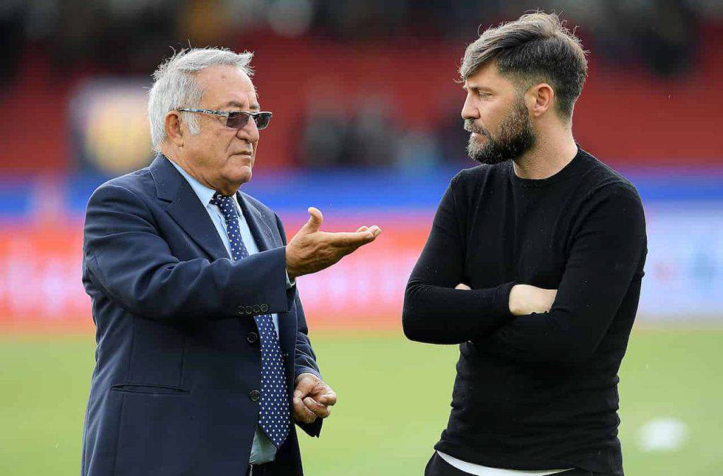 Benevento Vigorito duro con la squadra (Getty Images)