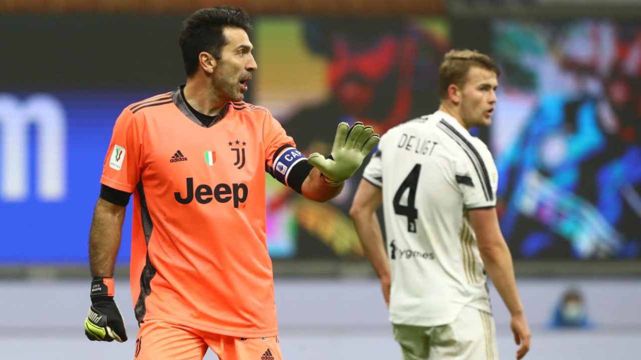 Buffon portiere Juventus